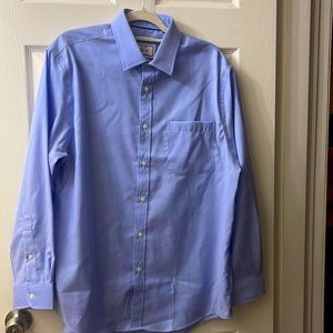 Size 16 1/2X34 light blue dress shirt brand new